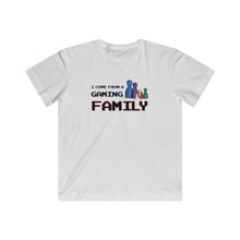 Load image into Gallery viewer, I Come From A Gaming Family - Kids Fine Jersey Tee